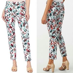 Calvin Klein Highline Floral Print Ankle Pants